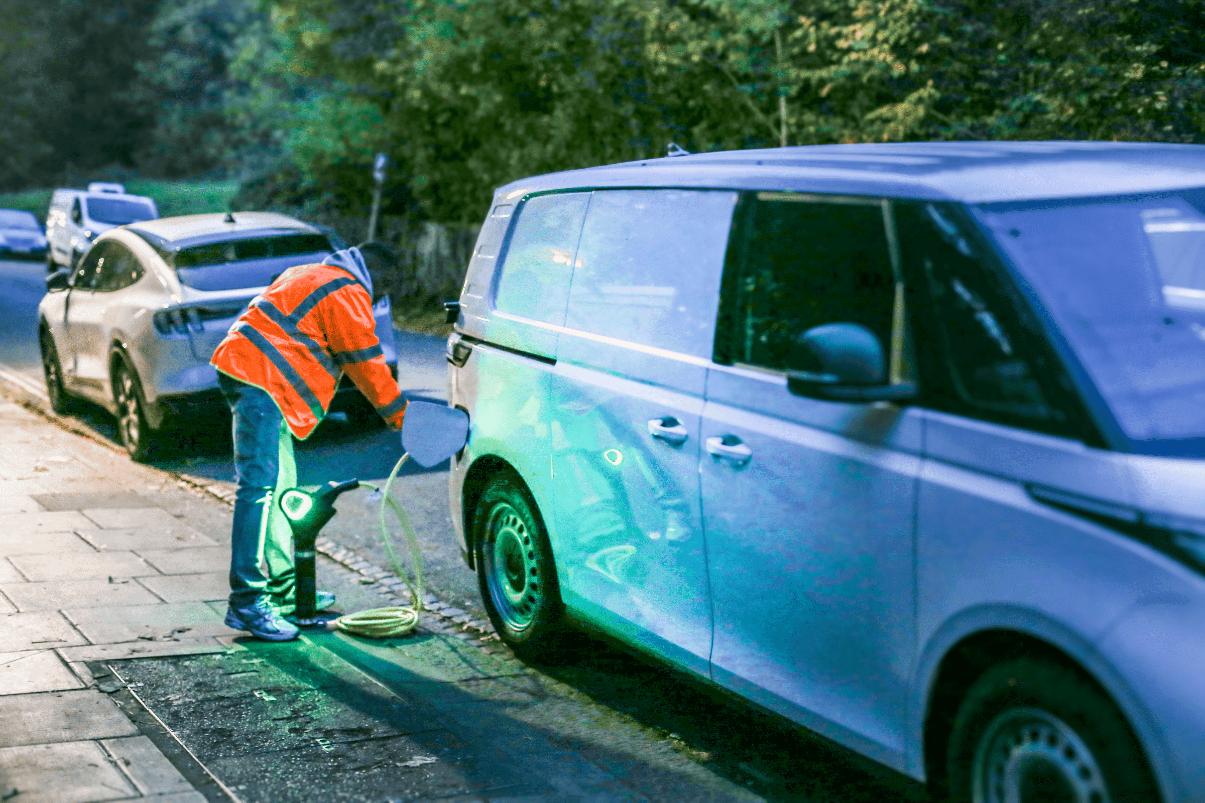 Trojan AON Fleet EV charging